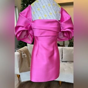 Solace London pink dress